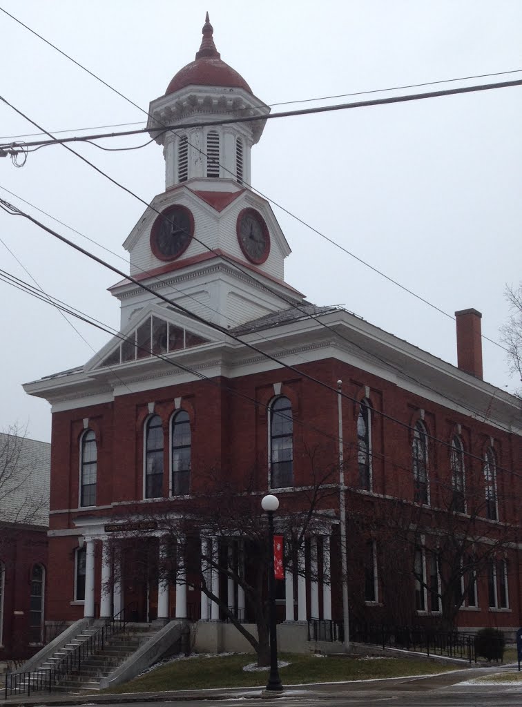 Rutland County Court House in Rutland Vermont. by JBTHEMILKER