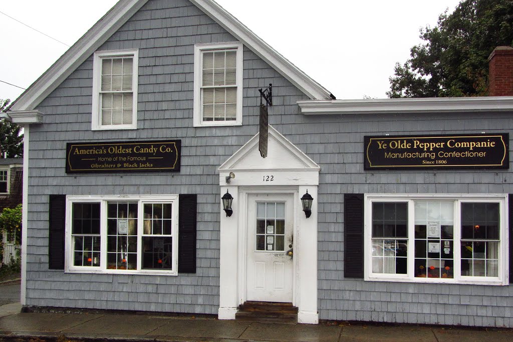 Ye Olde Pepper Company, 122 Derby St, Salem. by Bob Linsdell