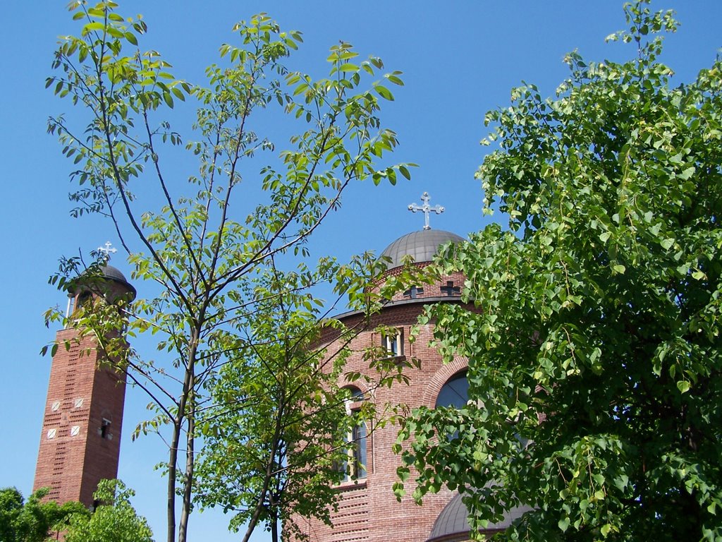 Vasilije Ostroški Church 7, Belgrade, Serbia by Miša M.