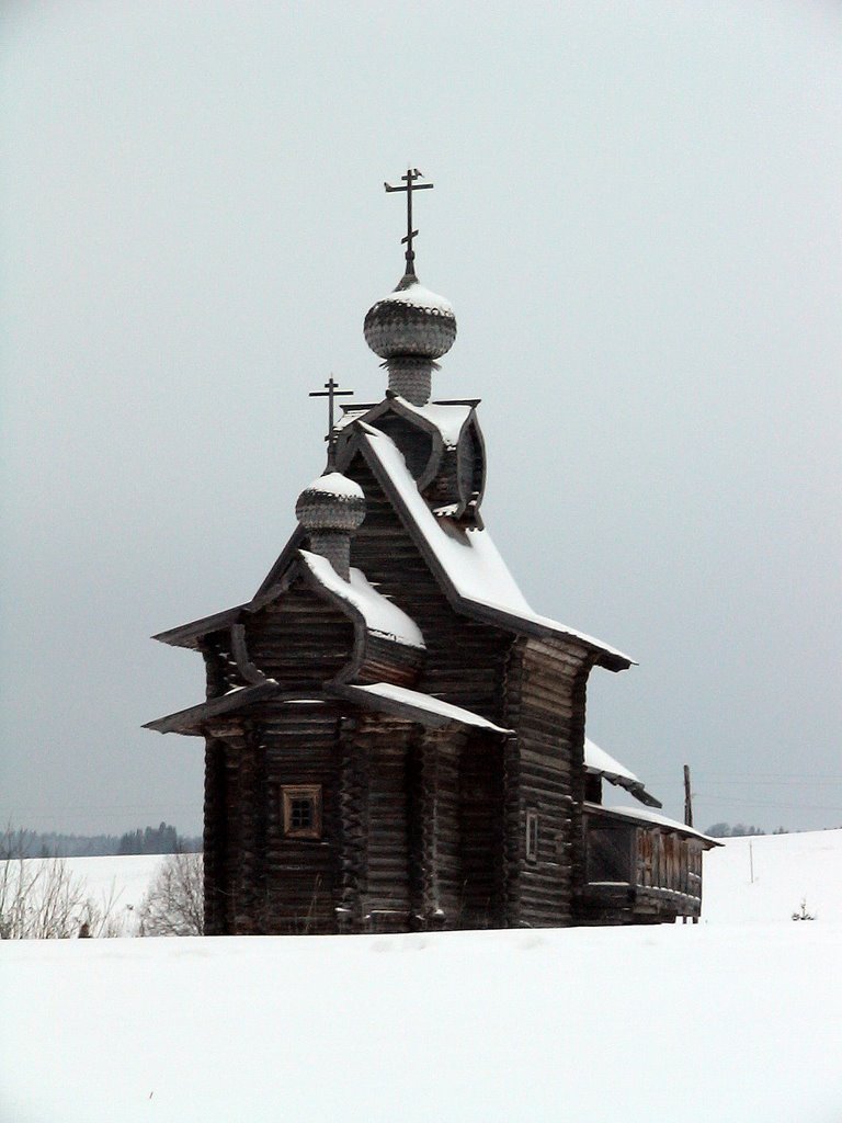 WoodenChurch by Julia & Pavlos Liristis