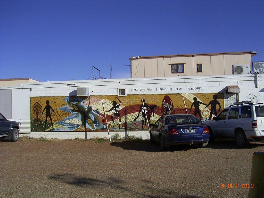 Lightning Ridge, Mural - 2012-10-08 by sandyriva