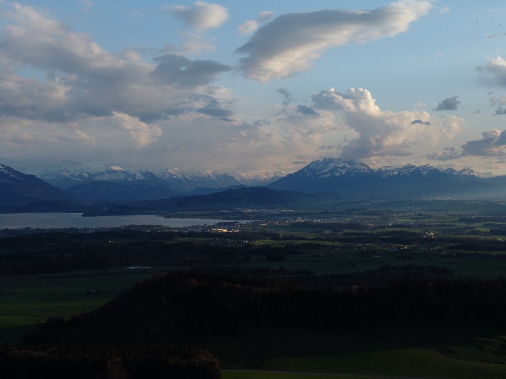 Lake of Zug, Mt. Pilatus by beroarklinux