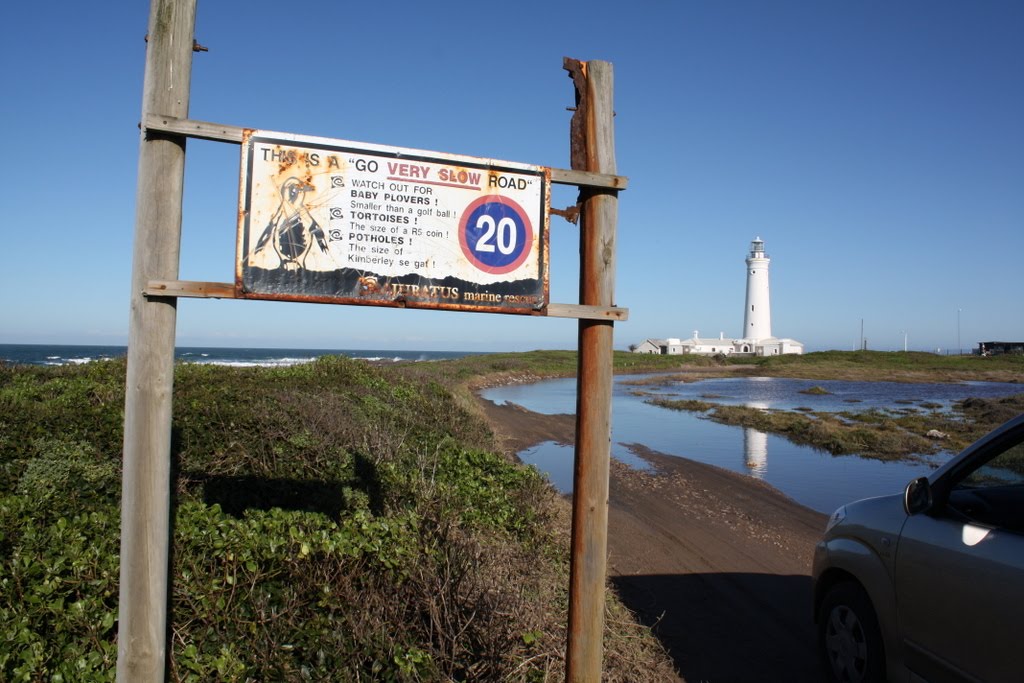 This is a "Go very slow road" by Helgoland