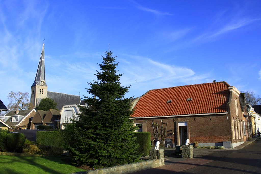 In Benschop op het Benedeneind Noordzijde. by watersnip