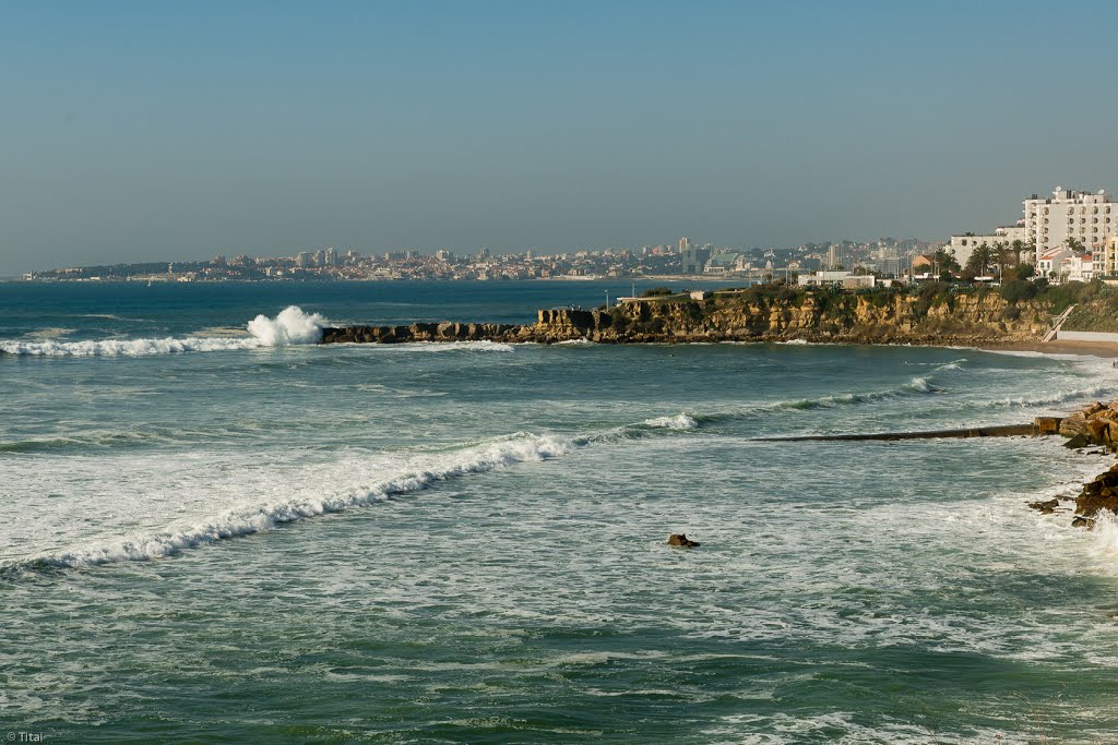 Praia de São Pedro do Estoril by Titai_Neves