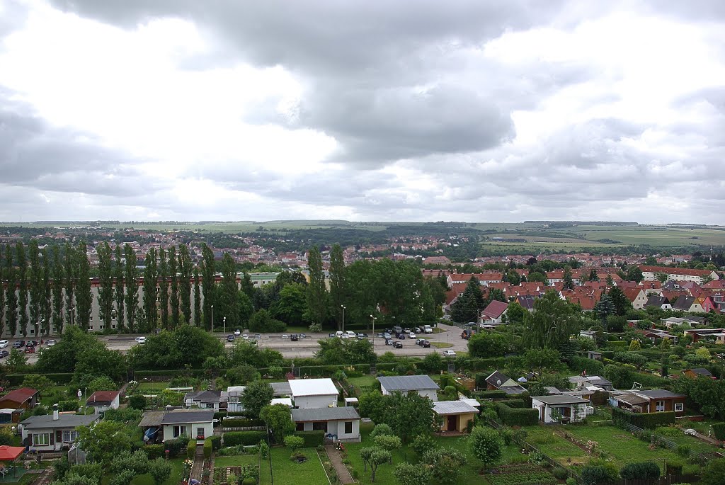 Ausblick (Bismarckturm) über - Apolda, n.S. (i) by Herzi♥81