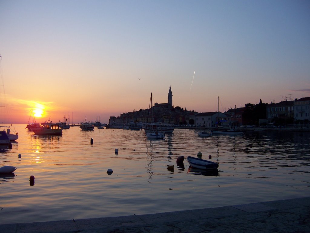 Sunset at Rovinj by Marco Spalluzzi