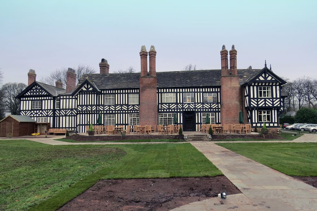 Worsley Old Hall by Barrie Price