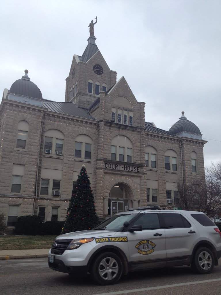 The Polk County Court House in Bolivar Missouri by JBTHEMILKER