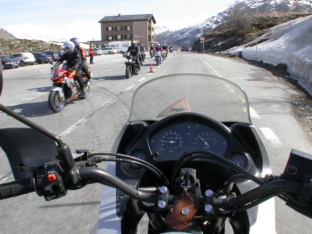 Raduno bikers passo Sempione by Maurizio Stocco