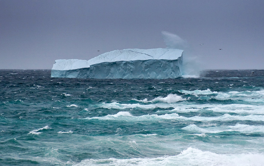 Iceberg, Newfoundland by Geohoochie