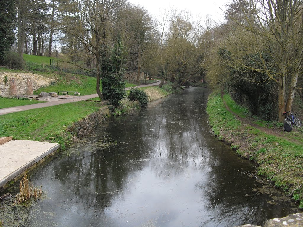 Sustrans National Route 403. Chippenham Calne. March 2012 by alanchippenham