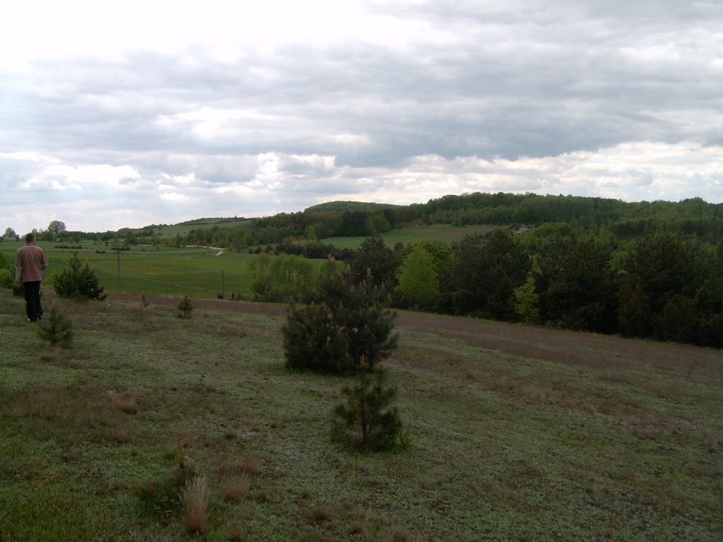 Przedborski Park Krajobrazowy. Widok na Bukową Górę (335 m n.p.m.) by Ewelina Rojek