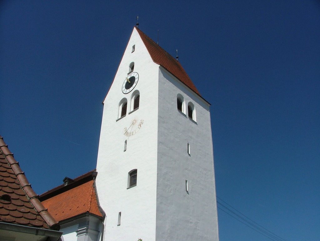 Kirchturm by Mayer Richard