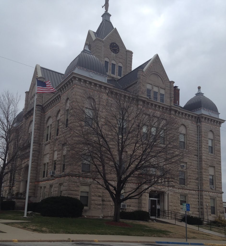 The Polk County Court House in Bolivar Missouri by JBTHEMILKER