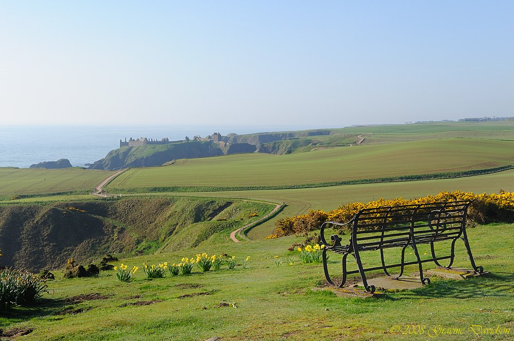 Dunnottar Castle seen from Monument by Graeme Davidson