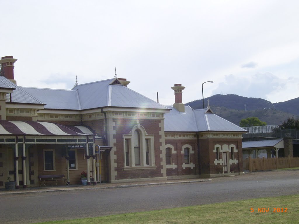 Mudgee - Railway Station 1884 - 2012-11-05 by sandyriva