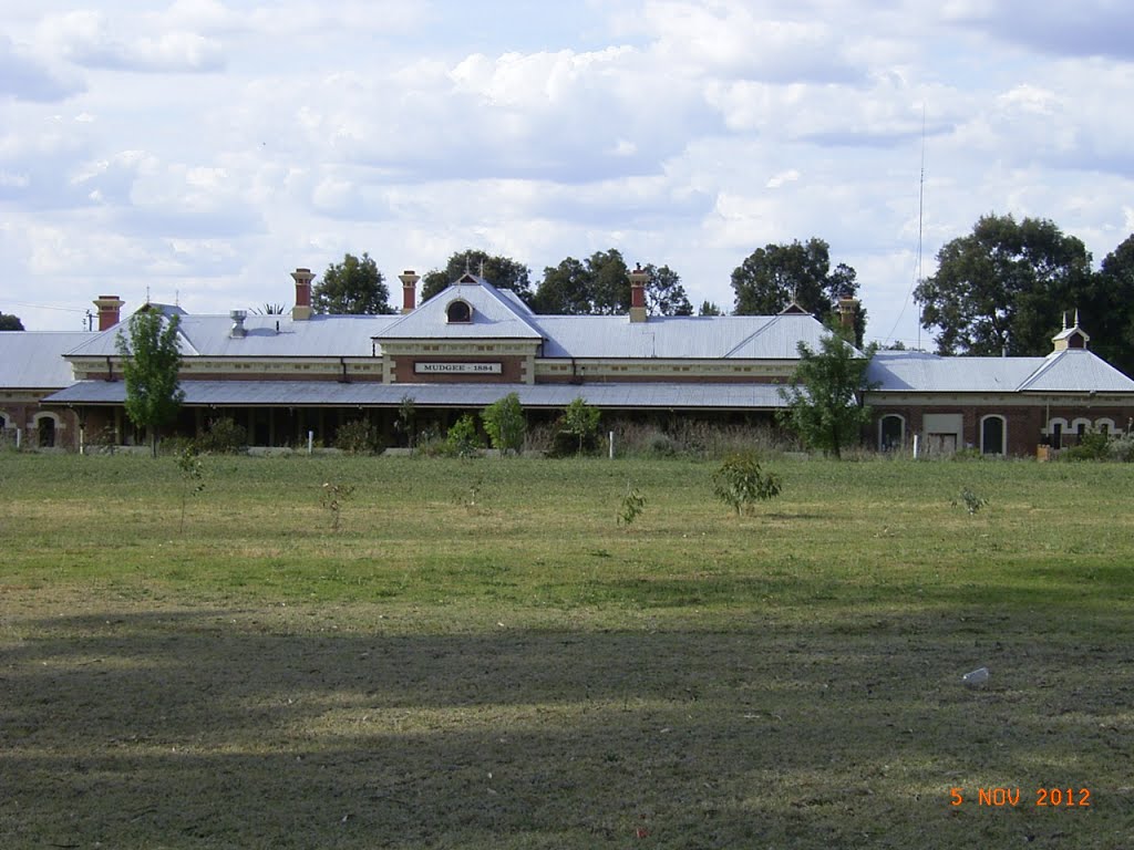 Mudgee - Railway Station 1884 - 2012-11-05 by sandyriva