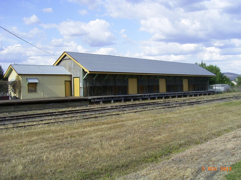 Mudgee - Railway, Goods Shed - 2012-11-05 by sandyriva