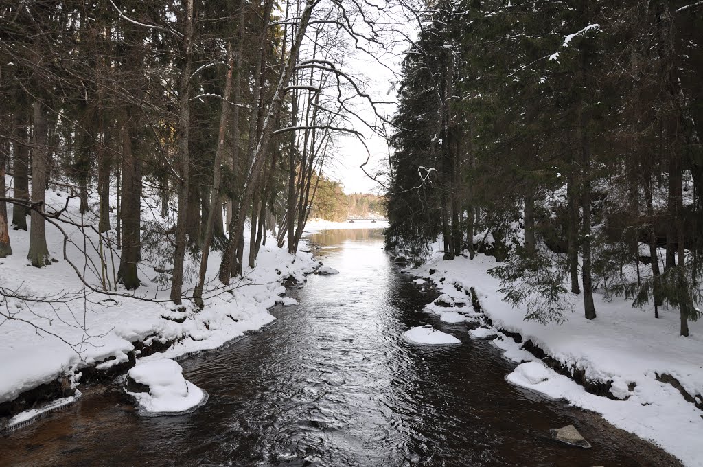 Gammelströmmen, Tyresö, Sweden by Der alte Schwede