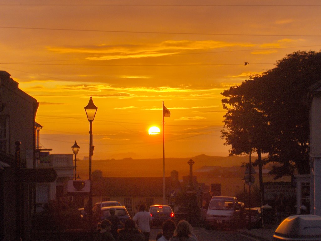 Sunset over St Davids by AndrewPoole