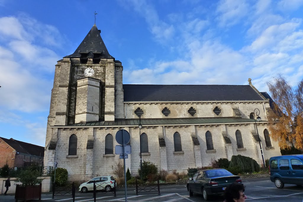 Wattignies.- Église Saint-Lambert by Pierre-André Leclercq