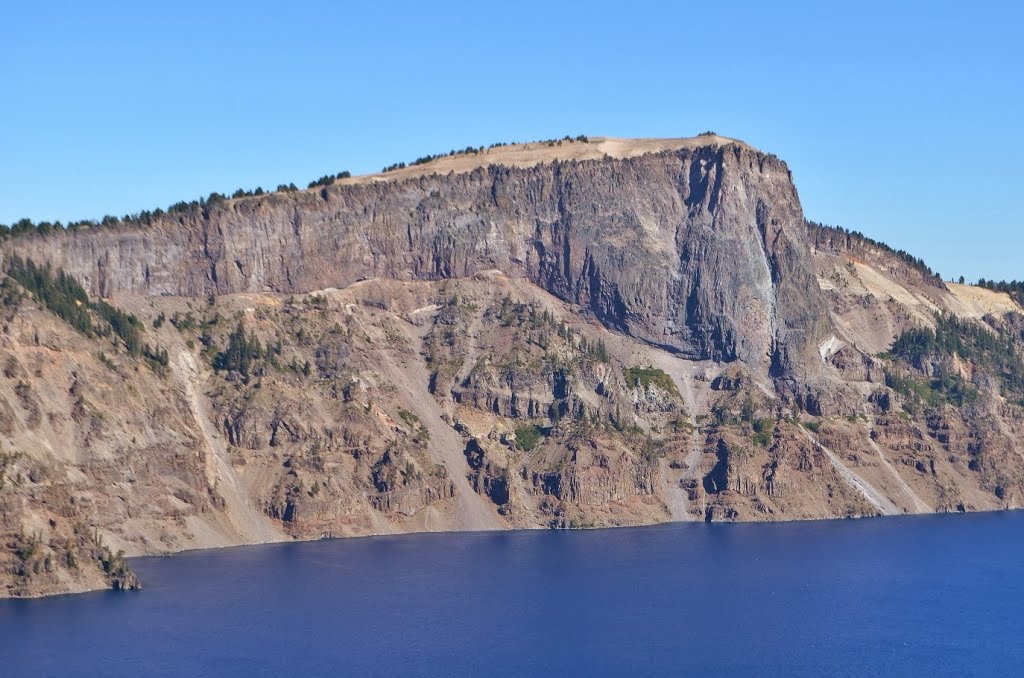 Llao Rock from Wizard Island by Justin P