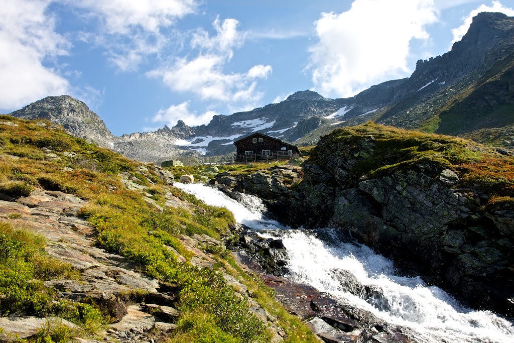 Grünseehütte und Messelingbach by Muntanella