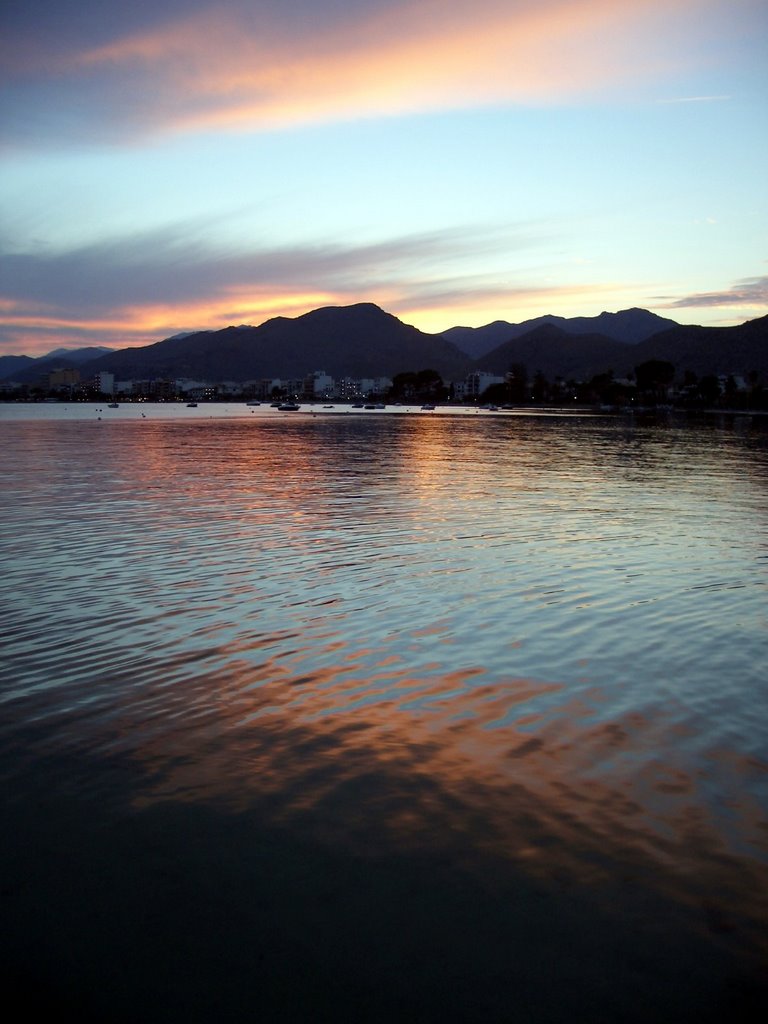 Pollensa bay - sunset by jellyandcake