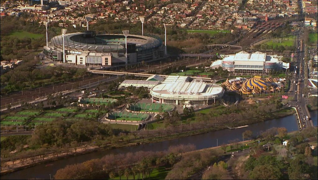 Melbourne Cricket Ground & TENNIS CENTRE by john summers