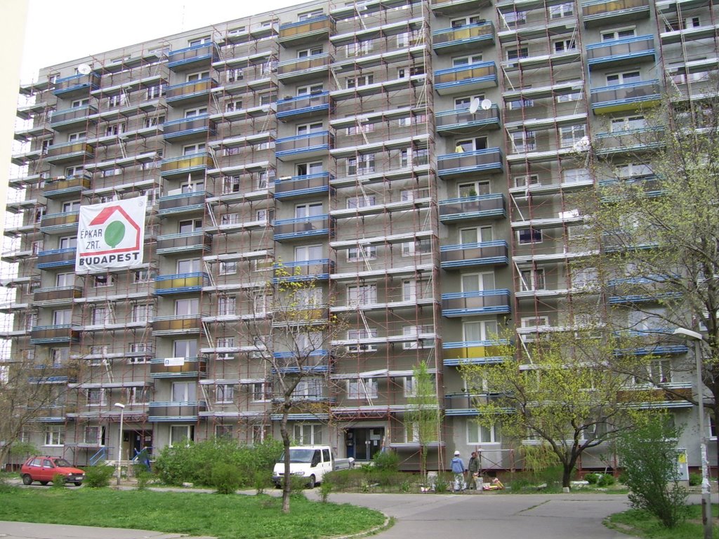 Hungarian flat reconstruction program at Balkan street - before by aztekkakas