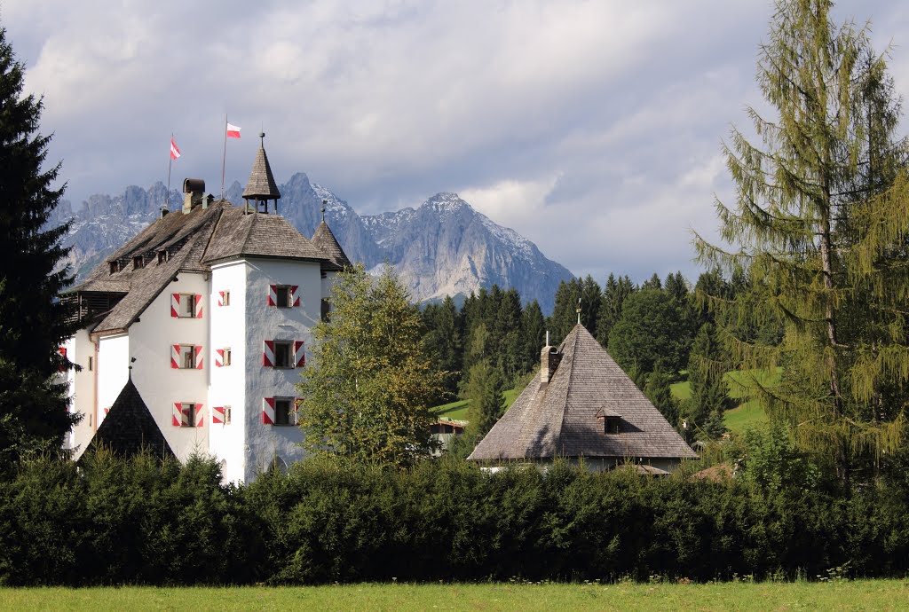 Münichau Blick auf den Wilden Kaiser by Klaus R. aus O.