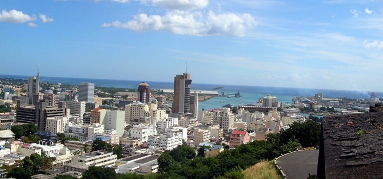 View of Port Louis Harbour by mauricien007