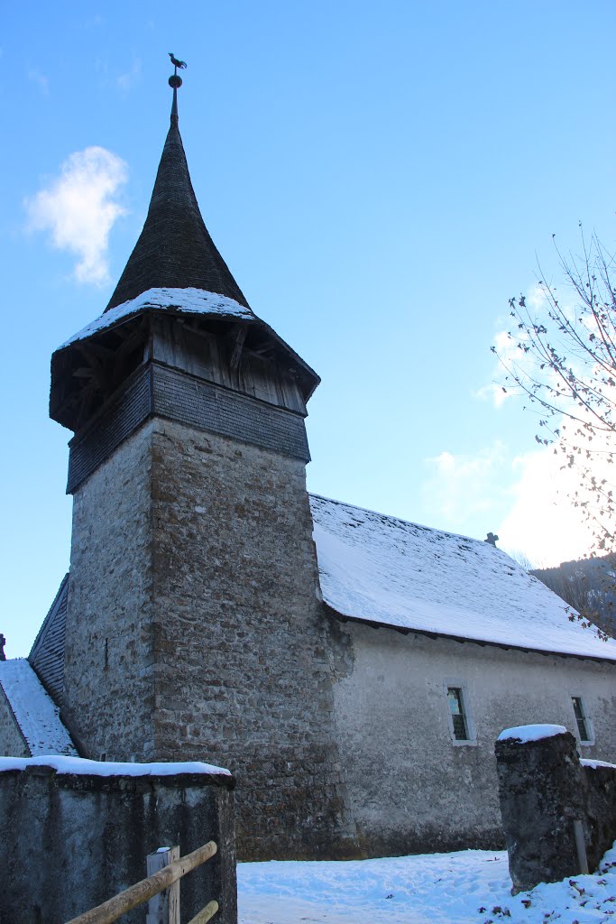 Church of Rossinière by 6004592