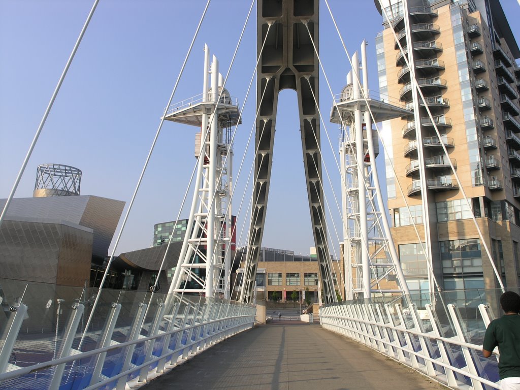 The Bridge, Salford Quays Manchester by abdvox