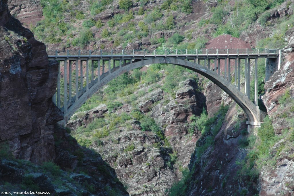 2006, Guillaumes, Pont de la Mariée by Giovanni Mirgovi