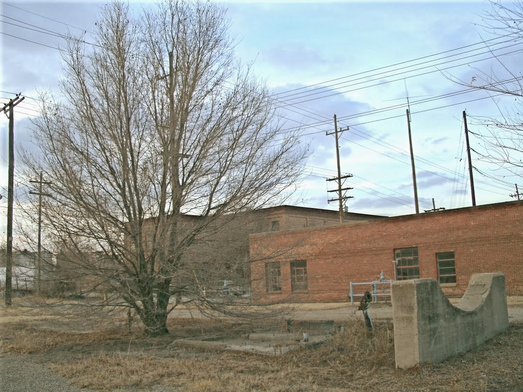 Frameworks Near Old Power Station, southwest side by "Teary Eyes" Anderson