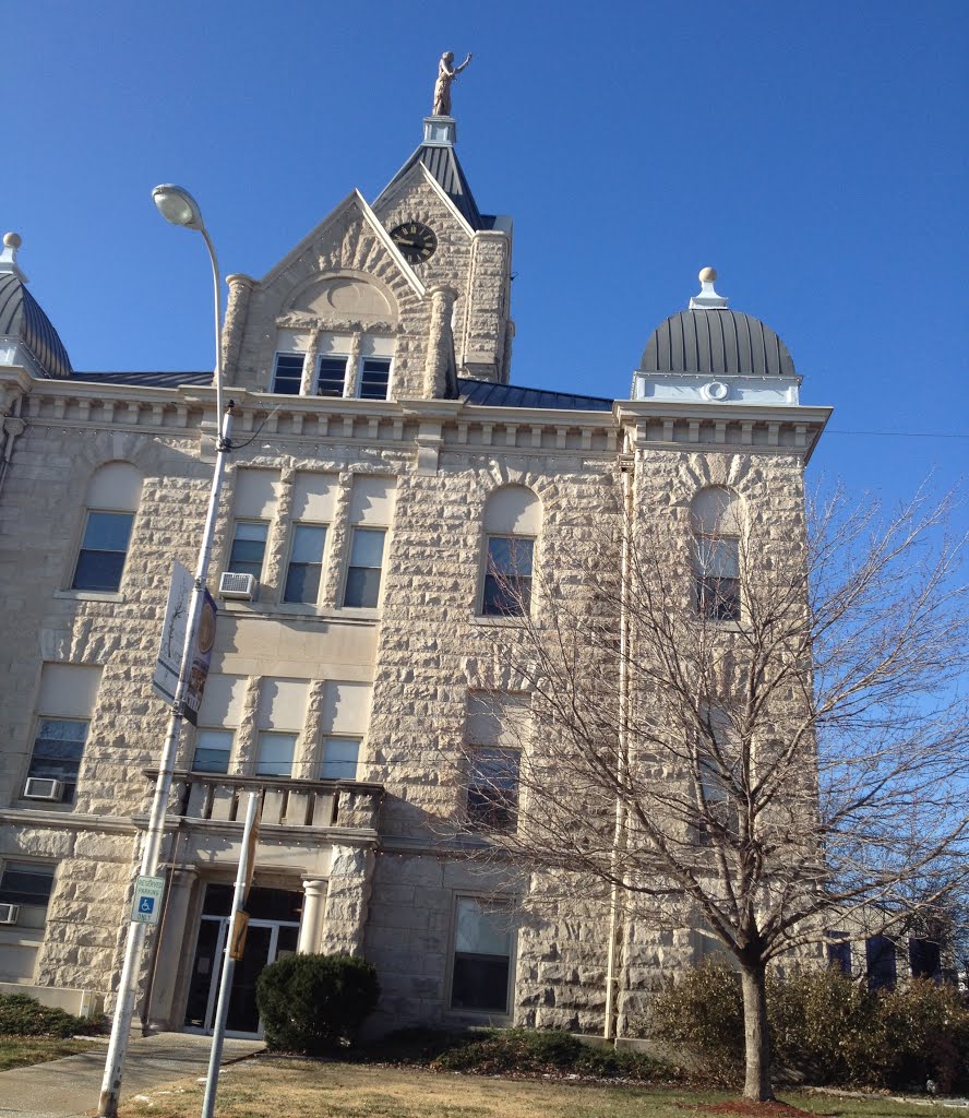 The Polk County Court House in Bolivar Missouri by JBTHEMILKER