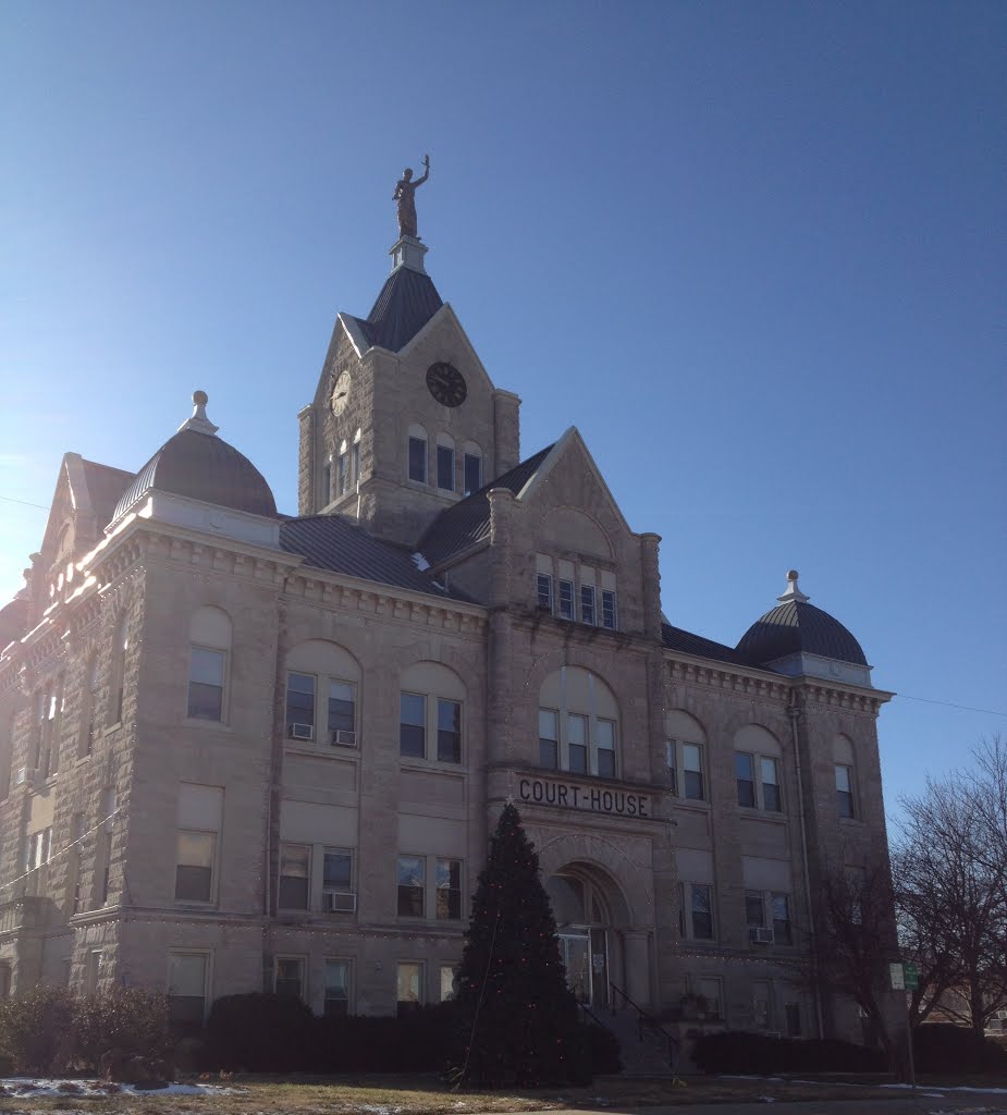 The Polk County Court House in Bolivar Missouri by JBTHEMILKER