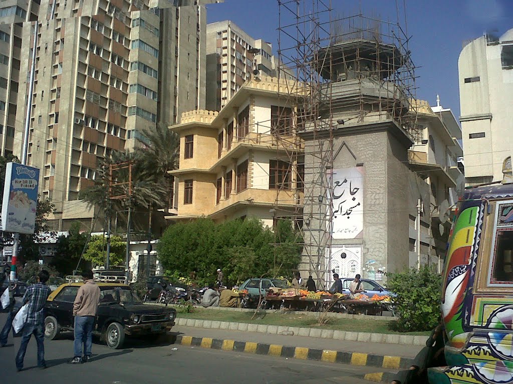 Jaama Masjid-e-Akbar by Athar Agha