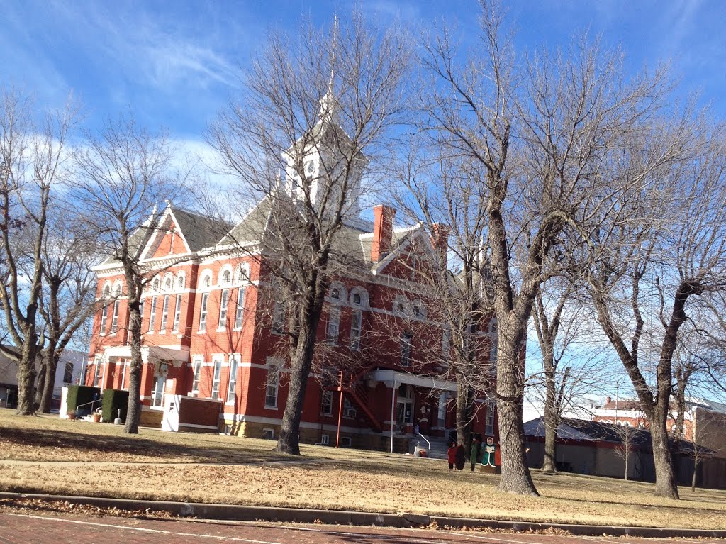 The Woodson County Court House in Yates Center Kansas by JBTHEMILKER