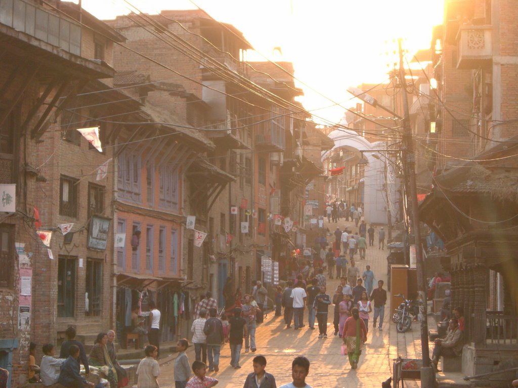 Jez ruelle bhaktapur' by pierre jezraoui