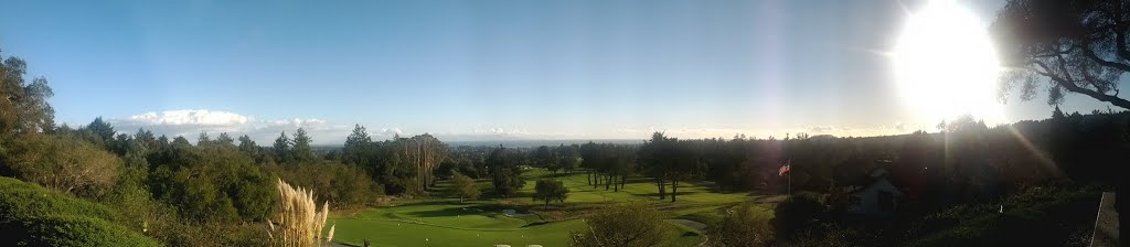 View of Pasatiempo Golf Course from Hollins House by Daniel J Robles