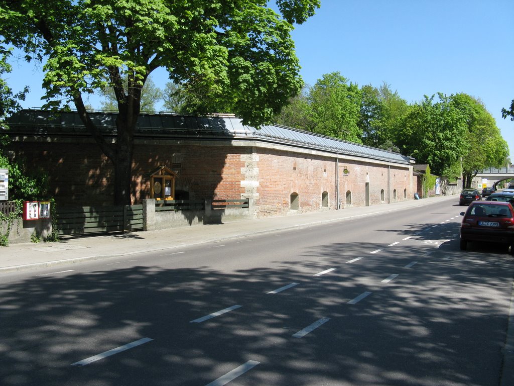 Bundesfestung Ulm Caponniere 8 an der Schützenstraße by TschiDi