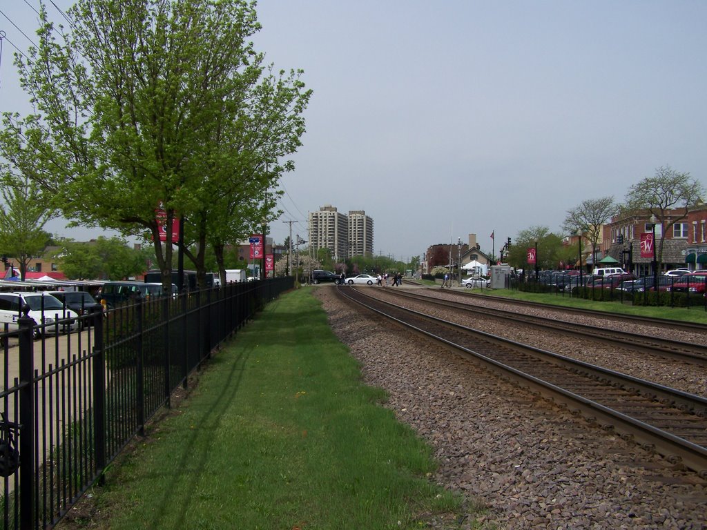 Tracks, near Wheaton French Market by keithyearman