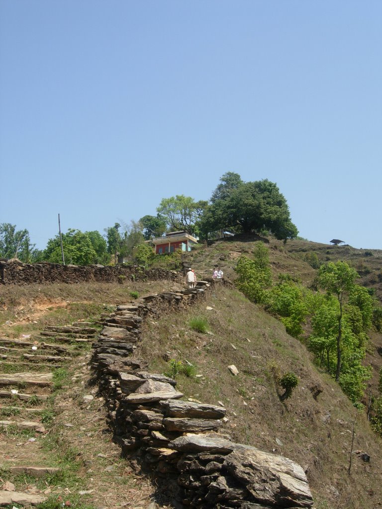 Jez vers le sommet pokhara' by pierre jezraoui