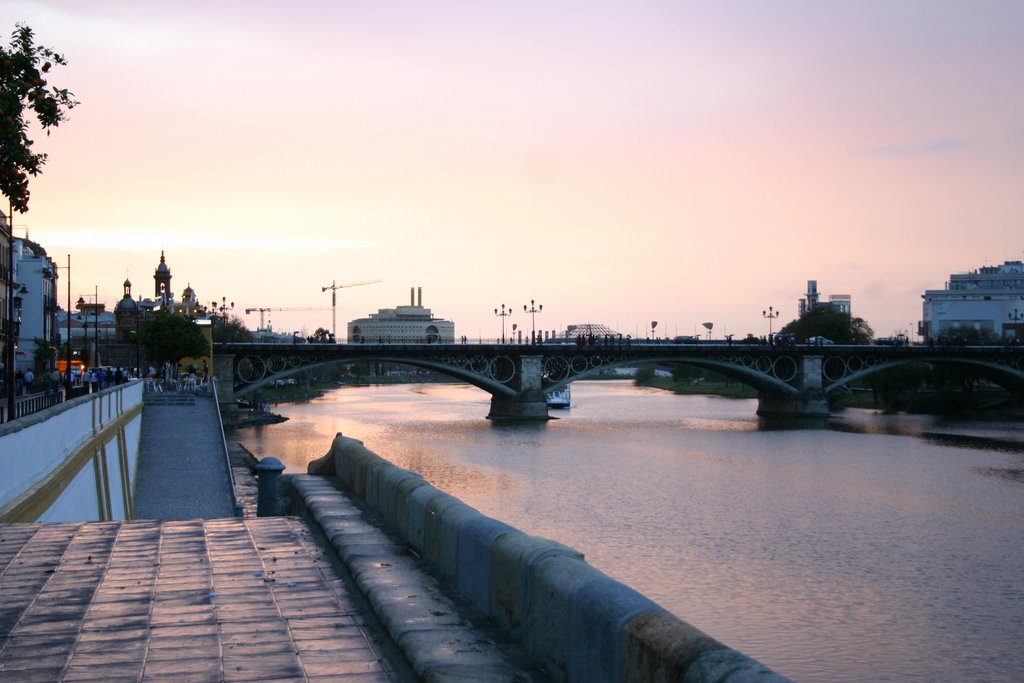 Puente de Triana by Emilio A. Pacios