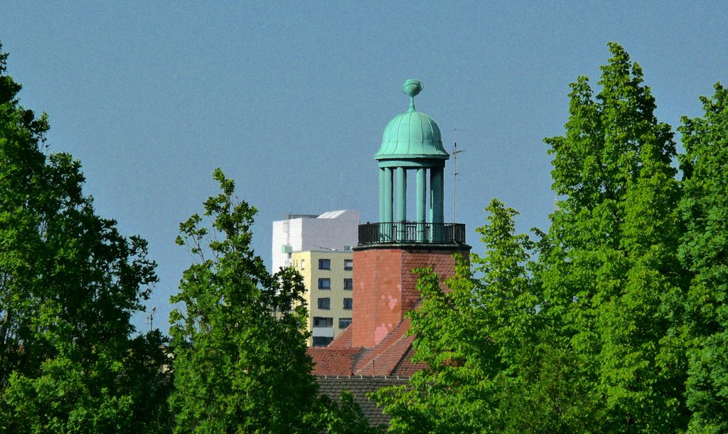 Marstallhochhaus ....... Schiller-/Mörike-Gymnasium by © Rapi (  )