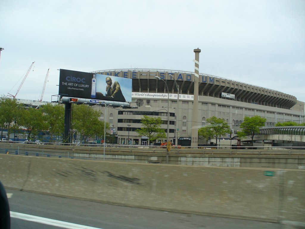 New Yankee Stadium From Major Deegan by njmeadowlanders