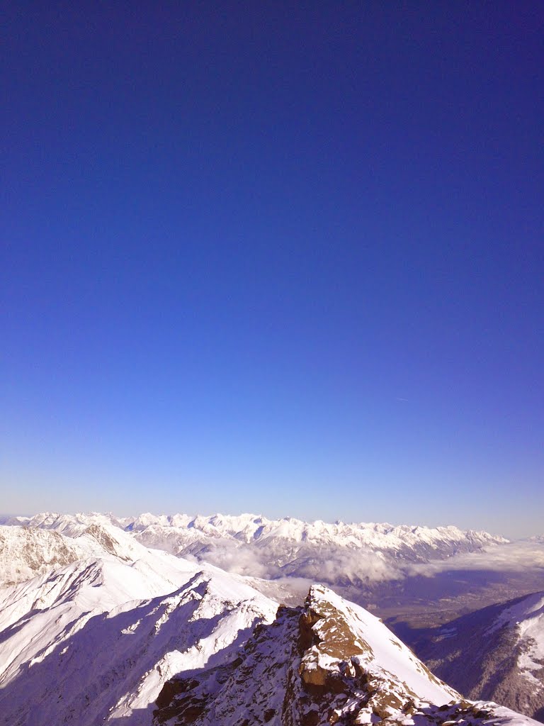 2013-12-27 Blick von der Lampsenspitz Richtung NO by Lucas Schneider